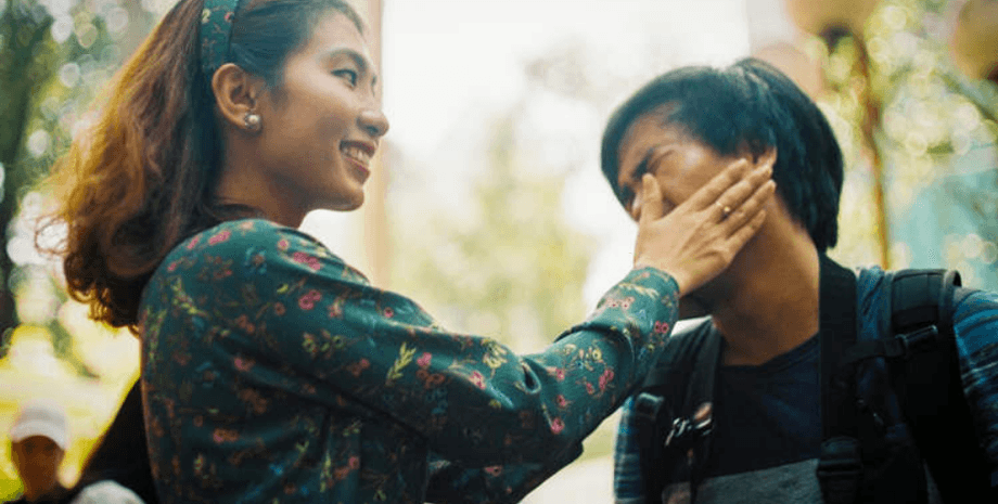 пощечина, удар по лицу, девушка, парень