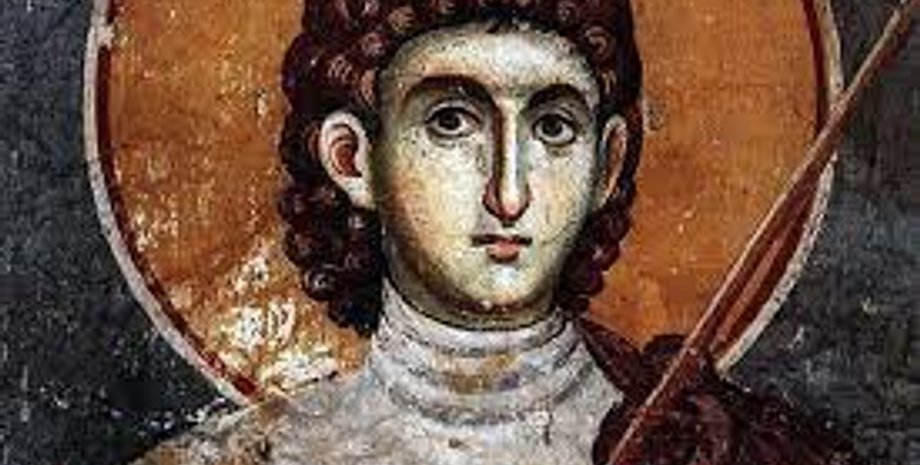 Изображение мученика Прокопия Кесарийского