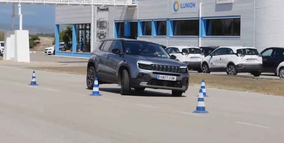 Jeep, Jeep Avenger, Лосиный тест, Авто, Автомобили, Кроссовер, Кроссоверы, Электрокроссовер, Видео