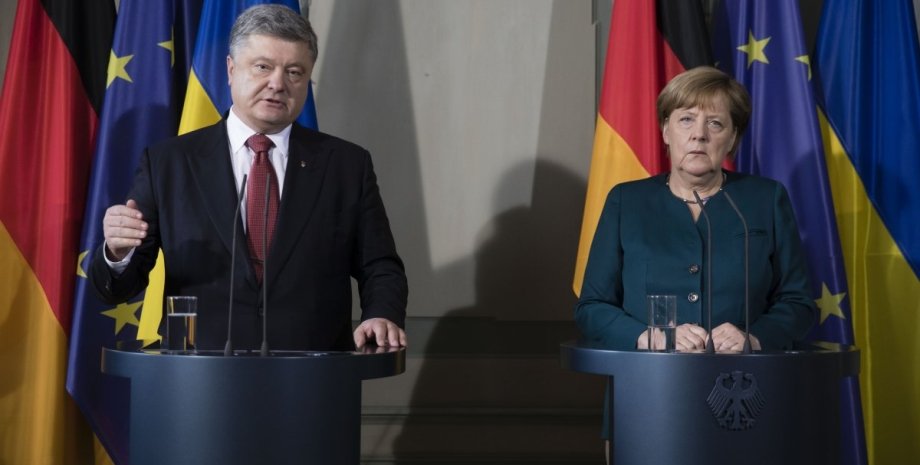 Петр Порошенко и Ангела Меркель / Фото: УНИАН