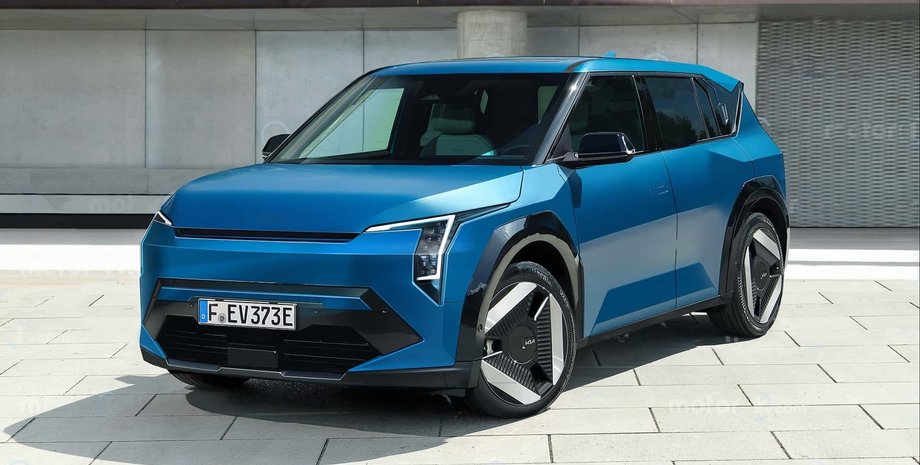 Электромобиль kia ev3, Электромобиль kia, Kia EV3, новая Kia EV3, кроссовер Kia