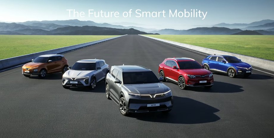 VinFast, электромобили VinFast, вьетнамские электромобили, VinFast VF5, VinFast VF6, VinFast VF7