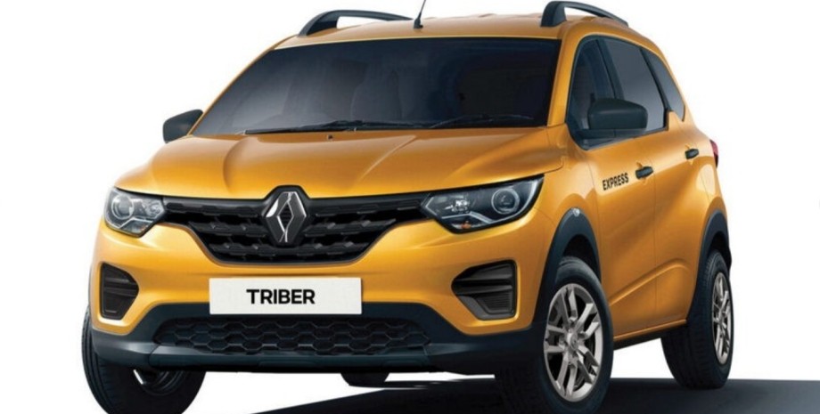 Renault Triber Express, Renault Triber, новый Renault Triber, кроссовер Renault Triber