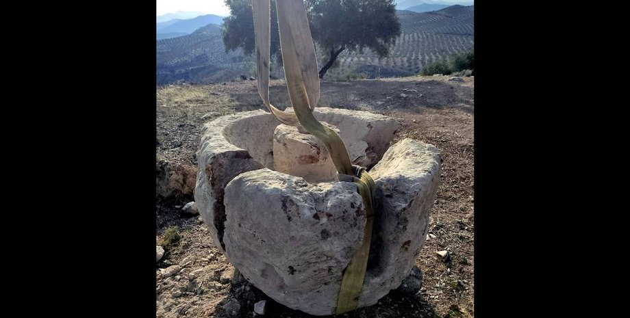 жернова, древний Рим, артефакт, масло, оливки, история, оливковое масло, урожай