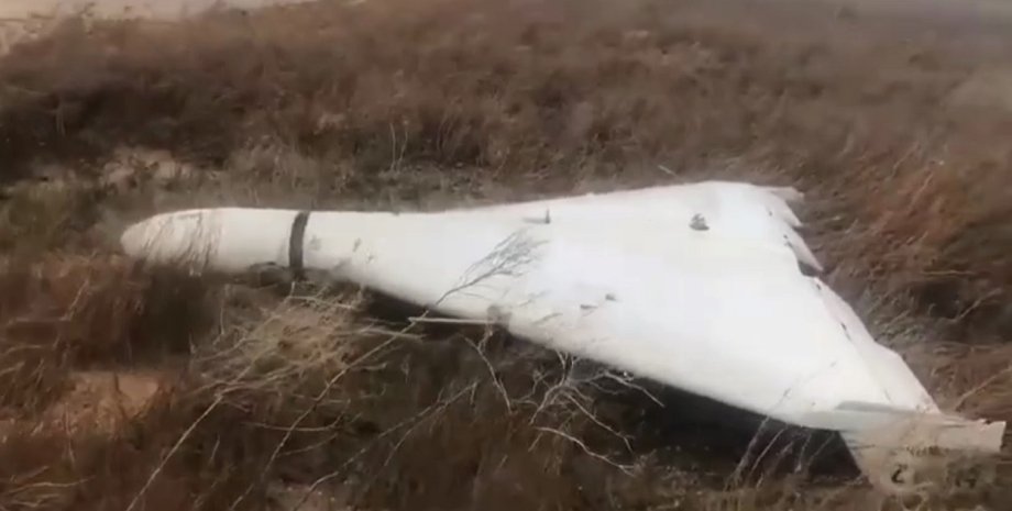 El dron se lanzó hacia las regiones del sur de Ucrania durante una tormenta, per...