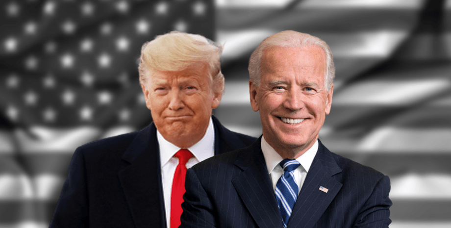Дональд Трамп, Джо Байден, США, вибори, рейтинг, фото