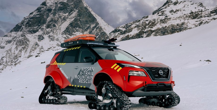 Nissan X-Trail Mountain Rescue, Nissan X-Trail, новий Nissan X-Trail, кросовер Nissan