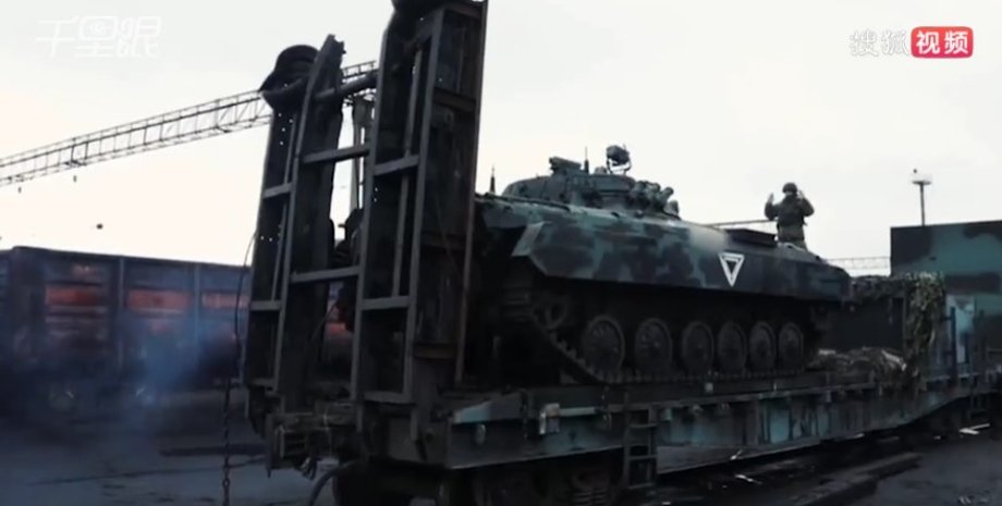 бронепоезд ВС РФ