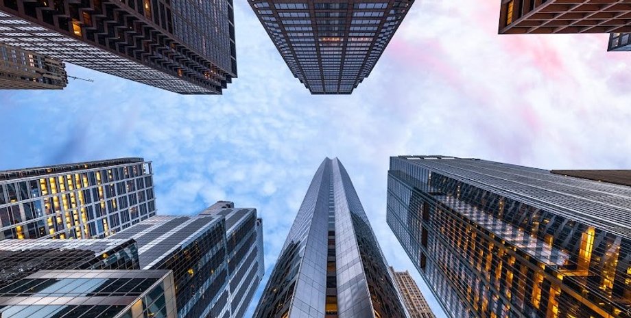 небоскребы, город, подземная жара