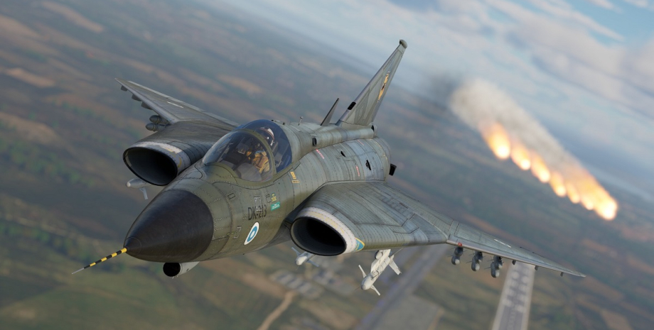 Самолет Eurofighter Typhoon, War Thunder, компьютерная игра