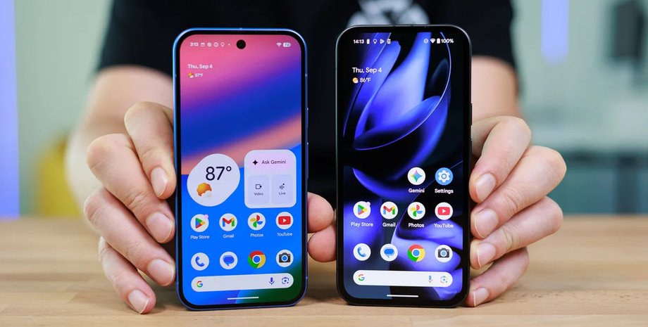 Смартфоны Pixel 10 и Pixel 9a Смартфоны Google Pixel 10 и Google Pixel 9a