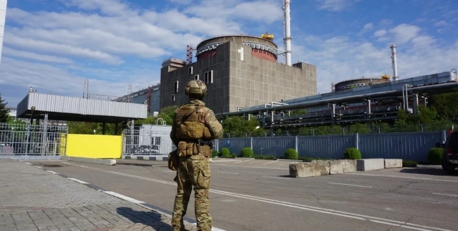 Запорожская АЭС ЗАЭС атомный объект оккупанты
