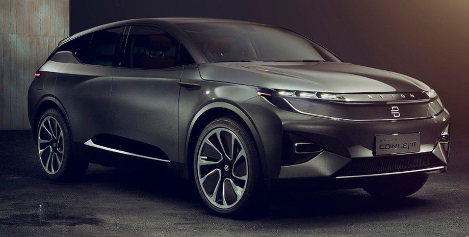 электрокар, Byton, M-Byte