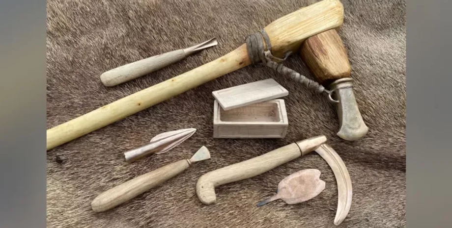 история, орудие, маст фарм, археология, реплика