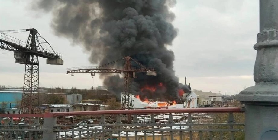 пожар на заводе припоев