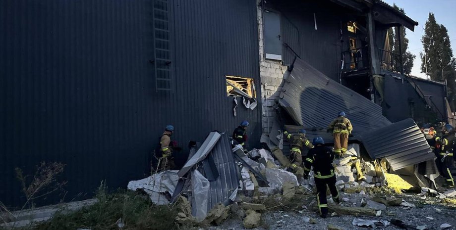 ракетный удар запорожье