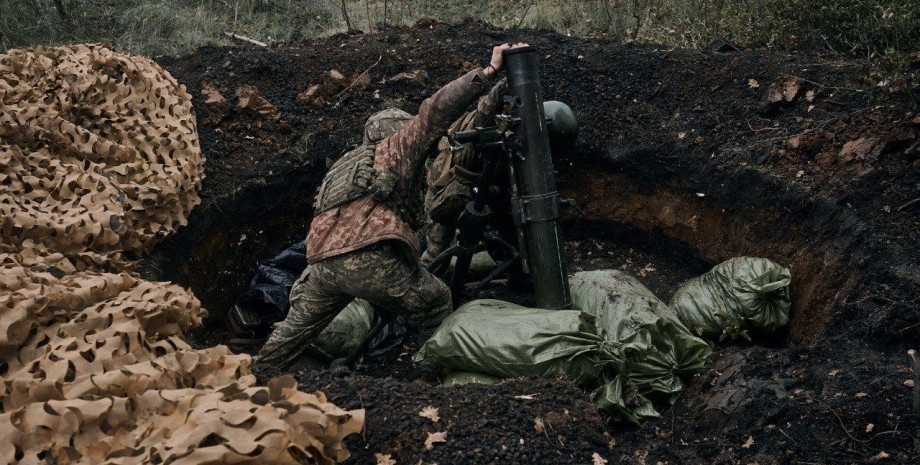 Украинские военные, фото