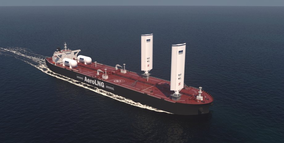 WindWings на танкере Системы WindWings на танкере