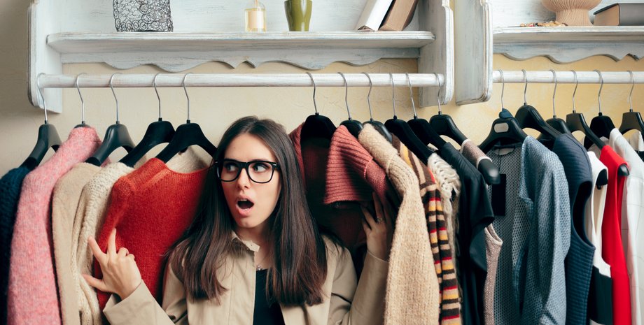 девушка и одежда