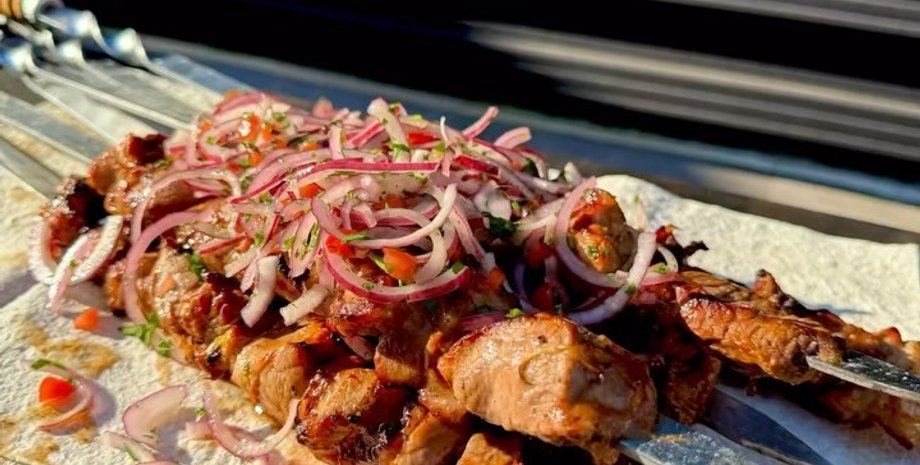 шашлык, свинина