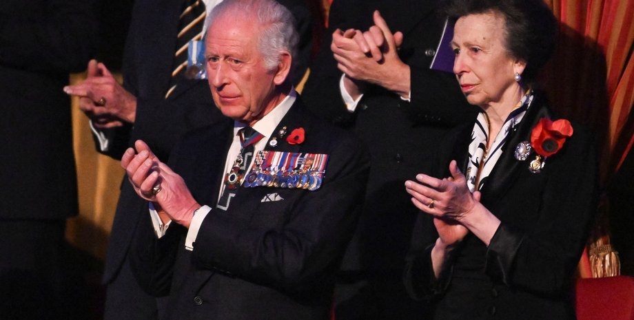 принцесса анна прическа, король чарльз, кейт миддлтон, день памяти, фестиваль памяти, принцесса анна стиль