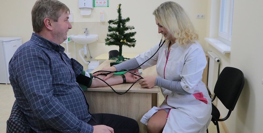 тиск, амбулаторія, лікар, влк