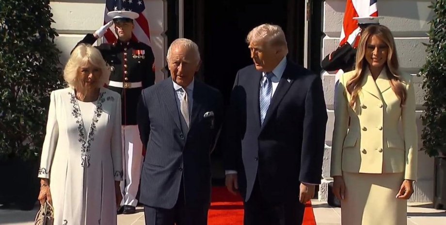 зустріч Дональда Трампа і короля Чарльза III у США