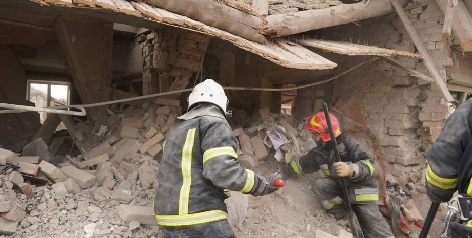 спасатели, украина, обстрел, 9 марта