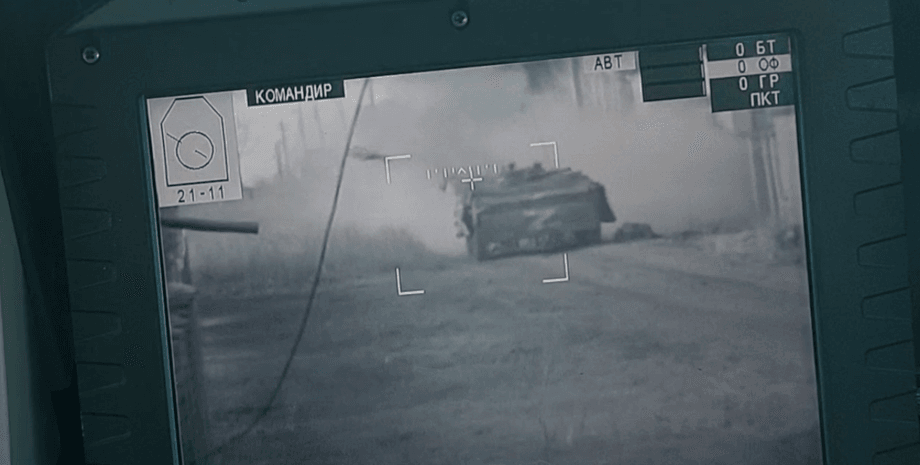 уничтожение российской техники.