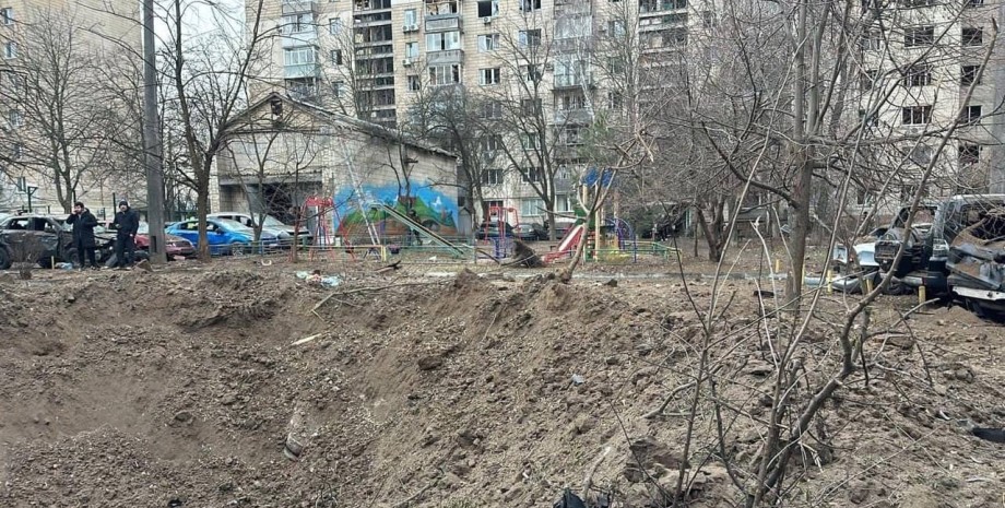 Київська область, обстріл, ракетний удар, пошкодження, руйнування