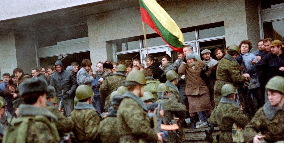 зіткнення у Вільнюсі, Вільнюс 1991, перебудова