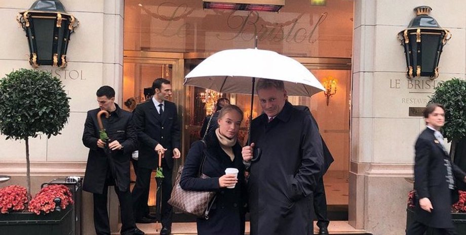 Елизавета Пескова с отцом / Фото: instagram.com/stpellegrino