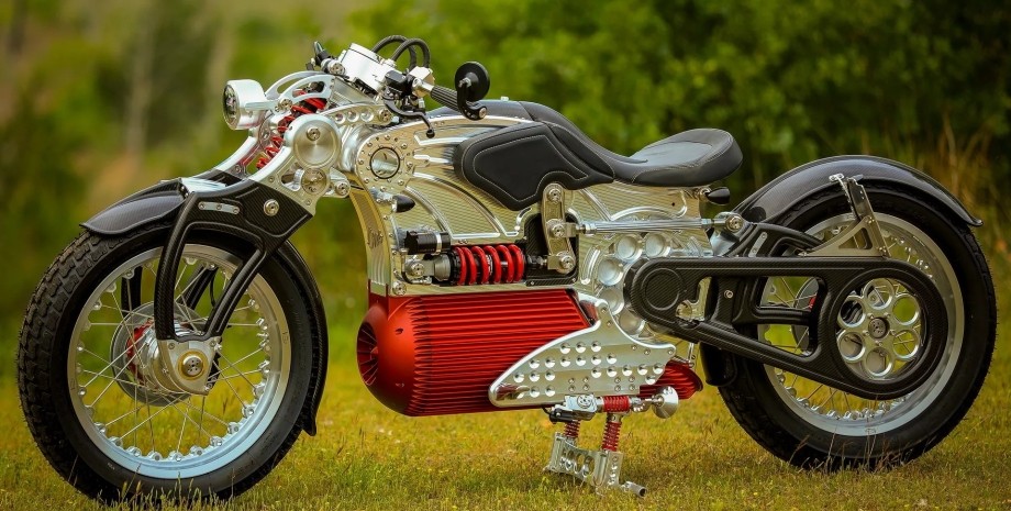 электрический мотоцикл, Curtiss The 1, мотоцикл Curtiss, самый дорогой мотоцикл