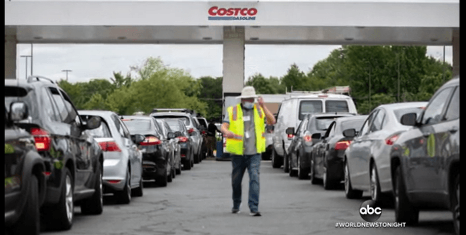 Colonial Pipeline, кибератака, заправки, очереди, фото