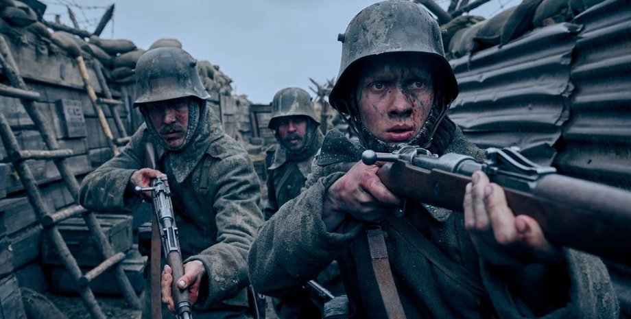 На Західному фронті без змін, Ремарк, екранізація Ремарка, фільм На західному фронті без змін, фільм про війну, антивоєнний фільм, фільм Netflix