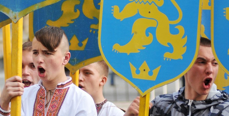 СС "Галичина", Киев, марш, МИД Украины, осуждение,