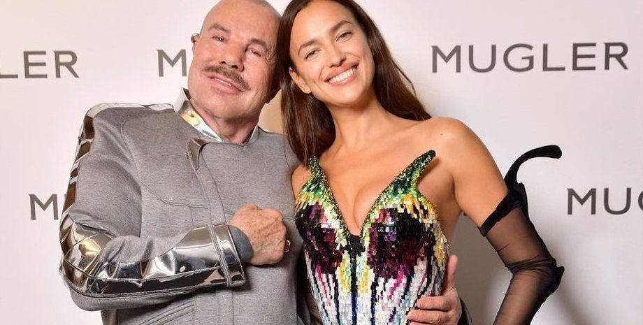 тьерри мюглер, ирина шейк, дизайнер