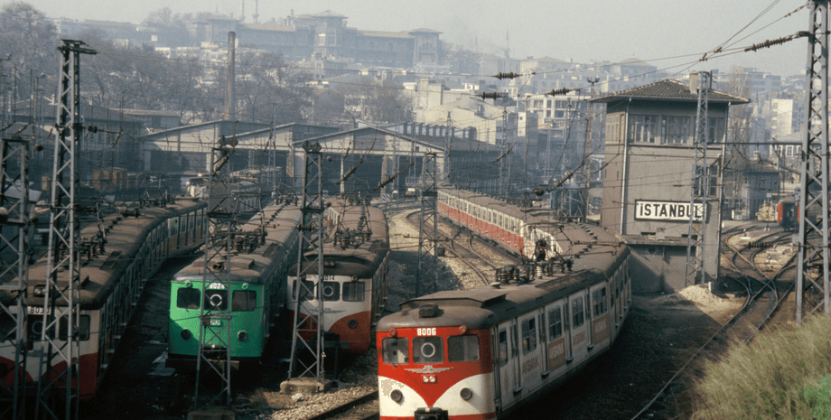 турецкая железная дорога, развитие железной дороги, история железной дороги, мармарай, железная дорога в стамбуле, ретро фото, стамбул, история стамбула, турция