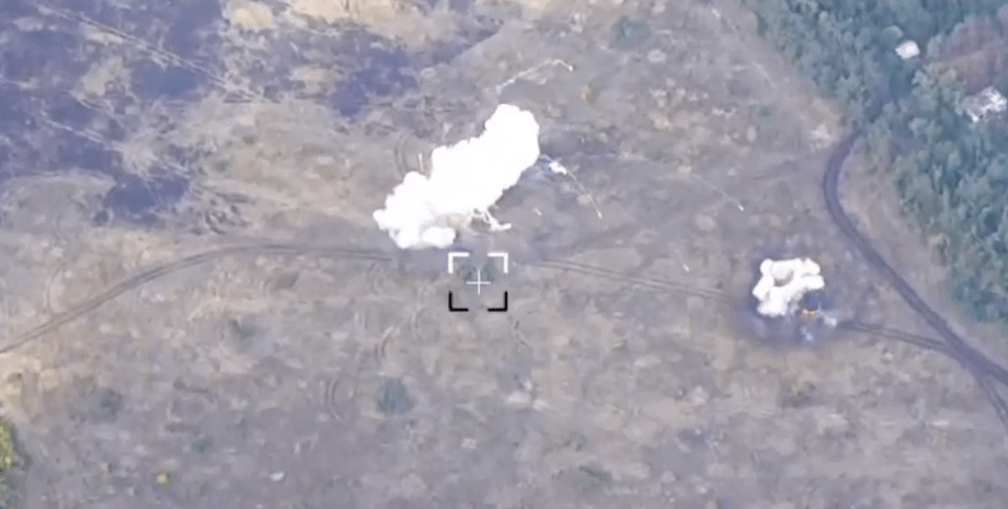 знищена техніка окупантів