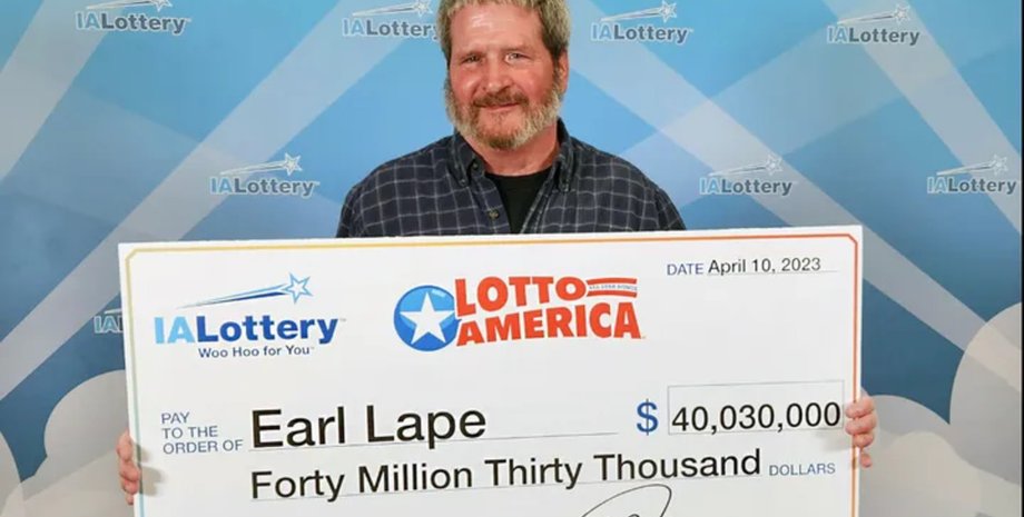 Лотерея, приз, джекпот, пенсіонер, чоловік, переможець