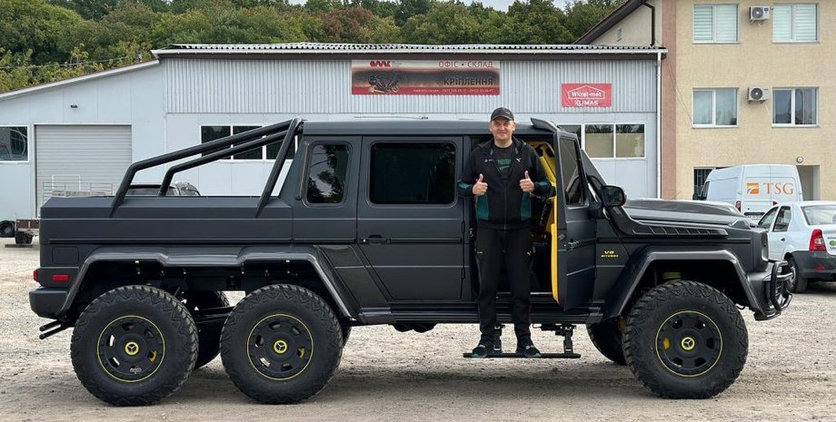 шестиколесный гелендваген, Mercedes G-Class, Mercedes-AMG G63, тюнинг Mercedes G-Class
