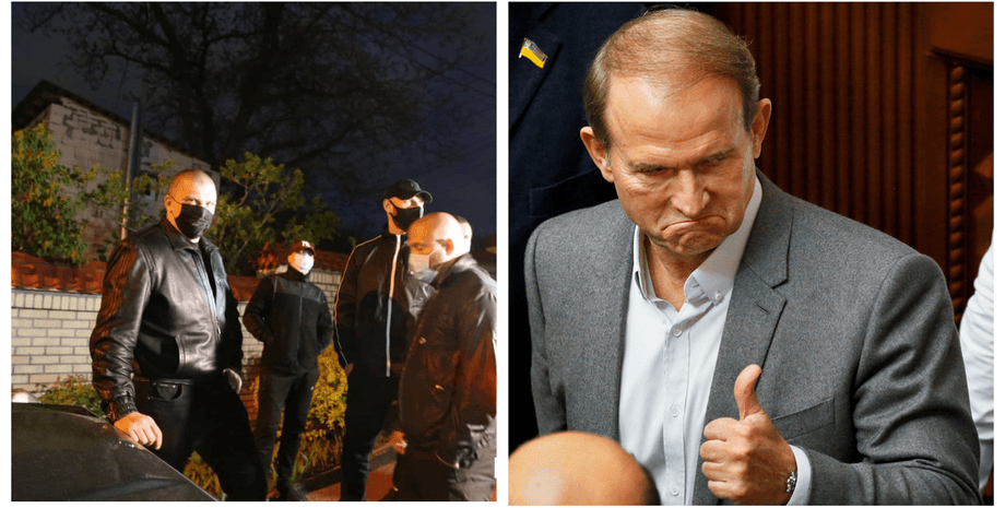 Машина медведчука, виктор медведчук, люди в черном, обыски у медведчука, опзж, нардеп, соседи, медведчук новости