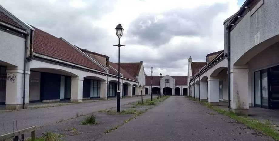 Город-призрак, заброшенная локация, Великобритания, Шотландия, туризм, путешествия, покупки, фото