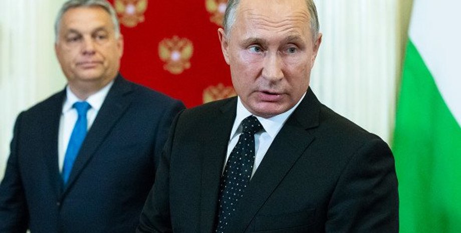 Виктор Орбан, Владимир Путин, Венгрия Россия, война в Украине