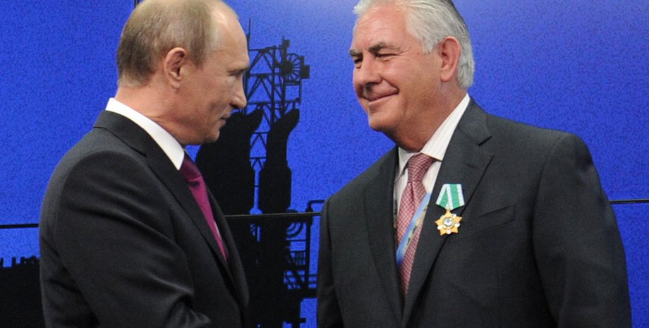 Владимир Путин и Рекс Тиллерсон / Фото: kremlin.ru