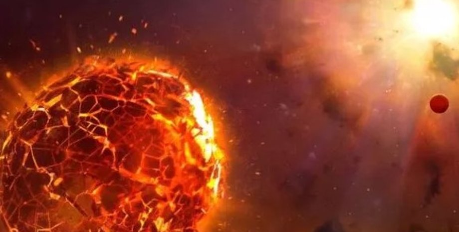 планета, разрушение, взрыв