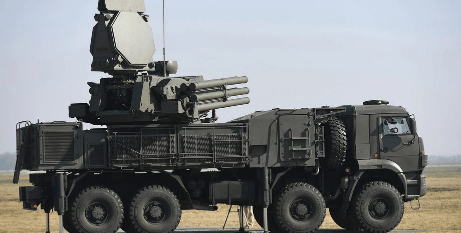 ЗРК "Панцирь-С1" ВС РФ ЗРК Панцирь-С1 ВС РФ на полигоне