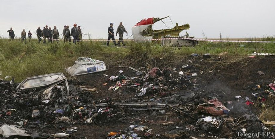 На месте крушения Боинга / Фото: Telegraf-EPA