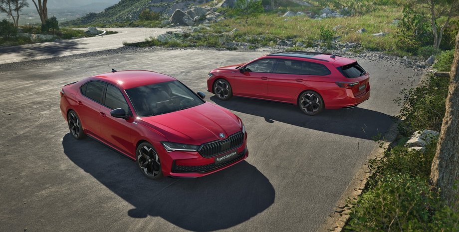Skoda Superb 2024, Skoda Superb, нова Skoda Superb, Skoda Superb Sportline
