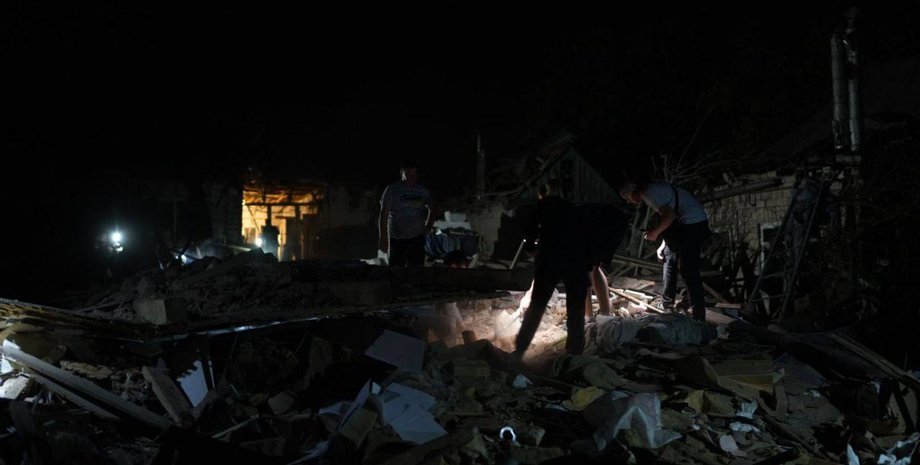 Наслідки російського удару по Запоріжжю 24 вересня